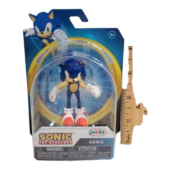 Sonic The Hedgehog SONIC 2.5" Action Figure Jakks Pacific Brand New Sealed - Picture 5 of 15